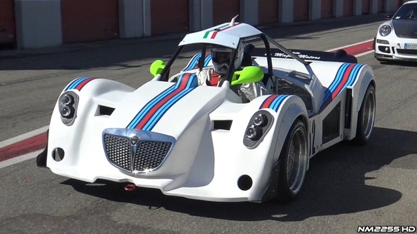 CRAZY Homemade Prototype with Lancia Delta S4 Twincharged