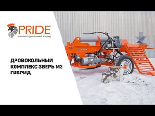 Дровокольный комплекс Зверь М3 Гибрид