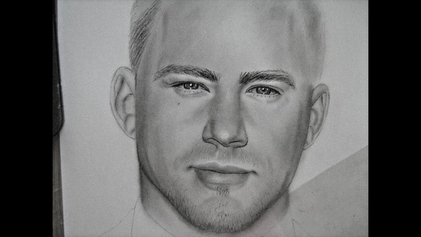 CHANNING TATUM SPEED DRAWING ( Magic Mike