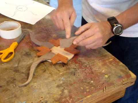 Make a funky wall clock out of