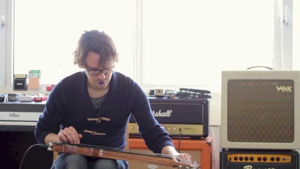 Evert Zeevalkink Guitar Looping, 12: Ferns Guitars Slide King lap