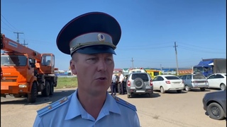 ДТП в Ижевске. Мотоциклист на Хонде залетел под КамАЗ. погиб.