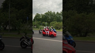 Байк парад открытие мото сезона Москва 🍎  #мисхорскаягавань