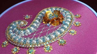 Embroidery  Beadwork Paisley  ||   Вышивка бисером Пейсли