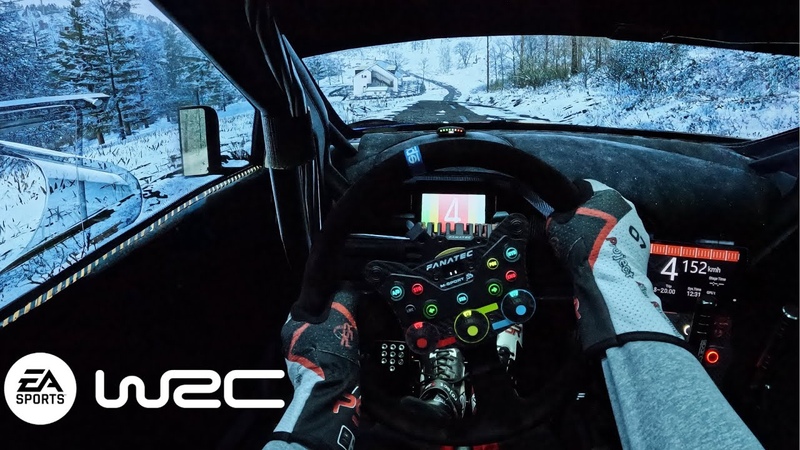 Central Europe Rally in WRC 23 is Just STUNNING , Fanatec CSL