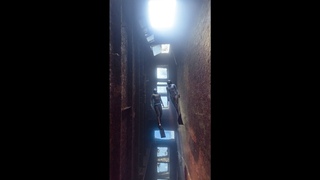 Dropping in on a wreck #shorts #freediving