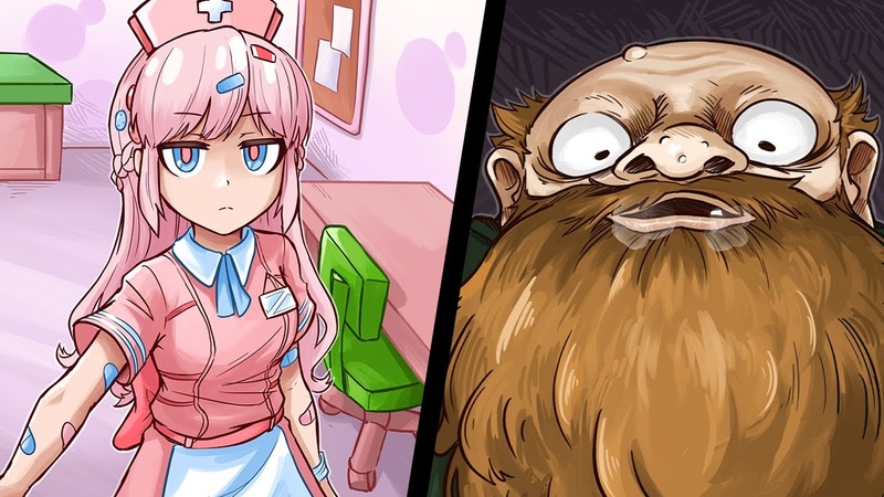 Anime Nurse vs. Creepy