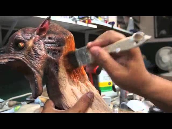 Painting Casey Loves Plagued Werewolf PART