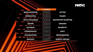 Еврокубки. Обзор матчей Лиги Европы и Лиги конференций от