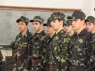 Студентов военной кафедры. Одесса