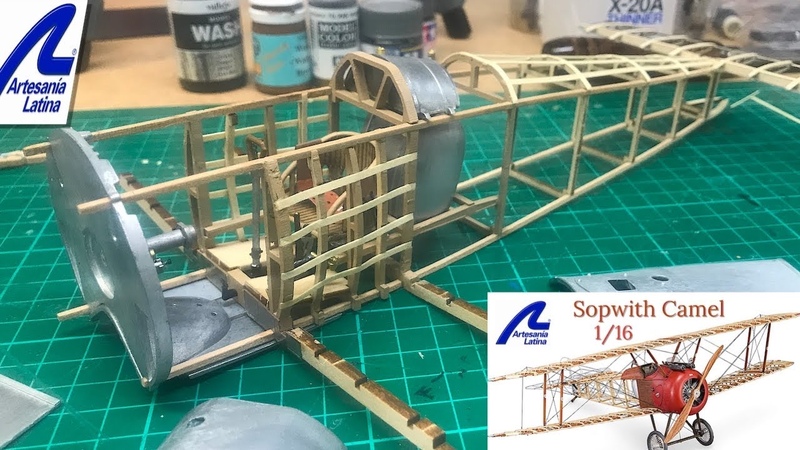 My Most Difficult Kit Build, Artesania Latina 1, 16 Scale Sopwith Camel : Episode