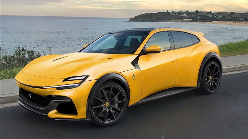 New Ferrari SUV Purosangue