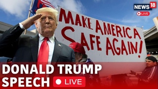 Donald Trump Speech | Trump Speak In Atlanta Live | JD Vance Trump Campaign Live | Trump Live | N18G