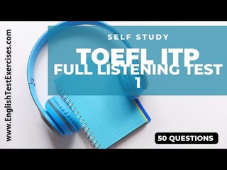 Full Toefl ITP/PBT Listening Test