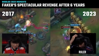 Faker's spectacular revenge after 6 years | T1 vs JDG | Worlds 2023 Semifinal
