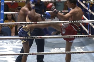 Muay Thai Fight - Famai vs Choknumchai- New Lumpini Stadium, Bangkok, 30th October 2015