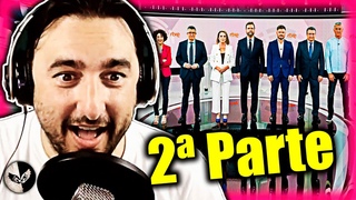 REACCIONO a los MEJORES momentos del DEBATE a 7 // SEGUNDA PARTE