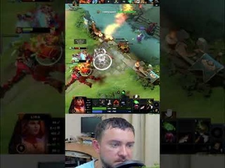 Соло Ежа на Дазле. Dota 2. #Shorts