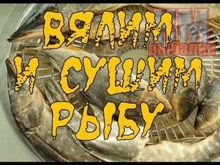 Вялим и сушим рыбу просто и вкусно