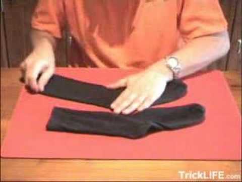 Tips on how to fold socks