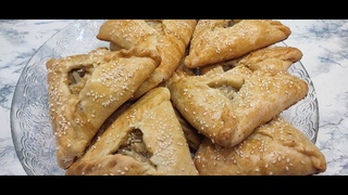 Курники с баклажанами / Eggplant chicken coops