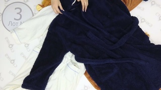 Fleece robes (флисовые халаты)3,секонд хенд одежда оптом
