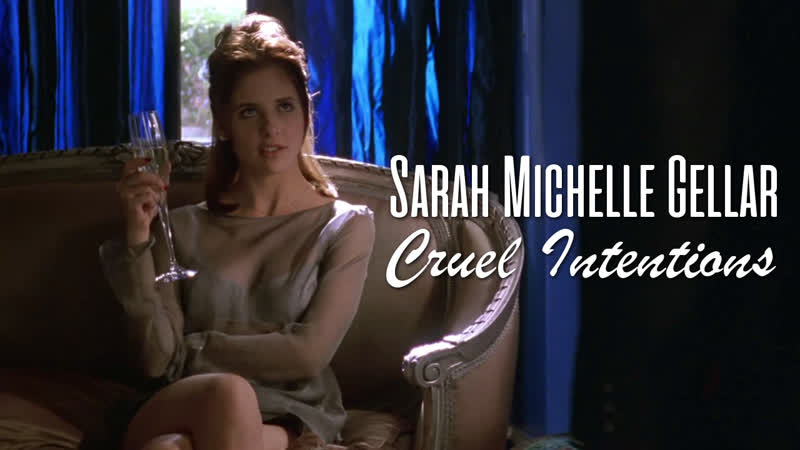 Sarah Michelle Gellar in the movie Cruel Intentions,