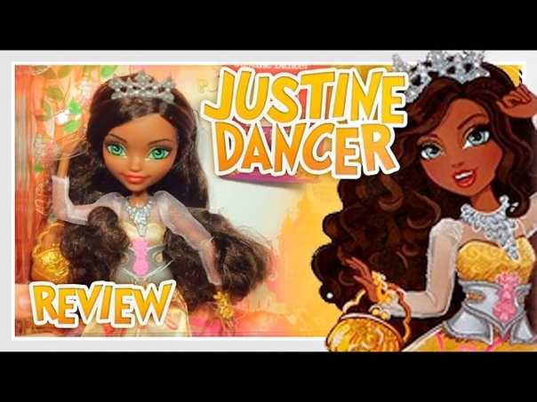 Justine Dancer Ever After High Review Revision en español +