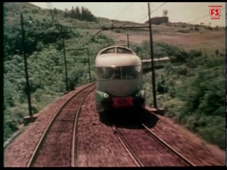 In viaggio da Napoli a Milano con il super Elettrotreno ETR 300 Settebello