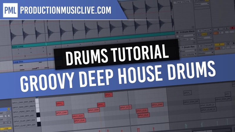 Ableton Live Tutorial: Producing Groovy Deep House Drums Live 9 Deep Premium Vol. 1 no