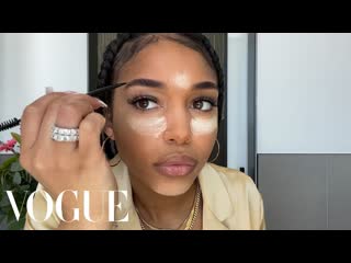 Lori Harvey's 90s-Inspired Makeup Routine | Beauty Secrets | Vogue