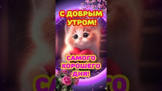 С добрым утром!❤️❤️❤️ Хорошего дня! 🥰 Привет от меня!👋😍