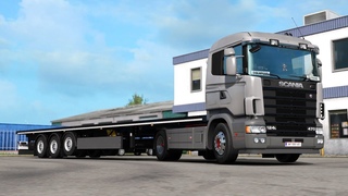 ETS2  Baltic DLC Scania 124L  Rezekne - Tallinn