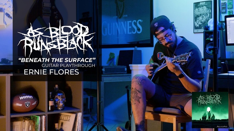 As Blood Runs Black Beneath The Surface Guitar Play through Ernie
