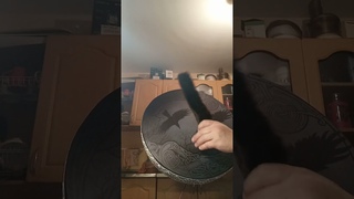 Бубен Вороны колотушка мех