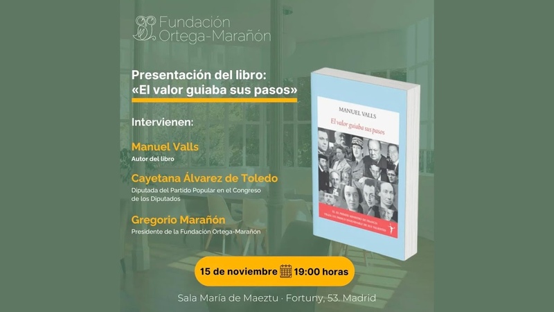 Presentación del libro: El valor guiaba sus pasos , de Manuel