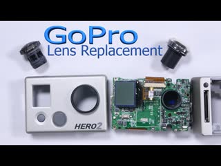 GoPro 2 Camera Lens Replacement - How to fix cracked Lens