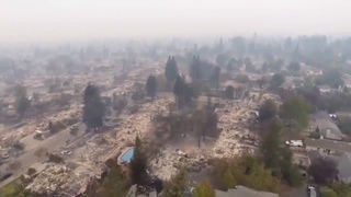 Waldbrande in Kalifornien Okt.  2017 - Energiewaffen