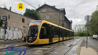 [Tram Cab Ride] Budapesti 19-es villamos / Bécsi út - Vörösvári út ➡ Kelenföld vasútállomás