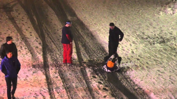 Drunken Russians taking their wasted buddy