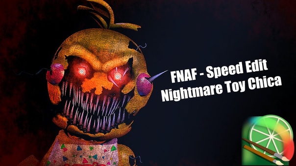 Speed Edit Making Nightmare Toy Chica Haciendo a Nightmare Toy