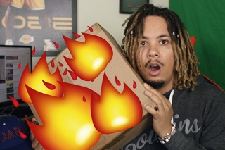 MY FAVORITE CLOTHING BRAND SENT ME SNEAKERS !!!!! SICK COLLAB
