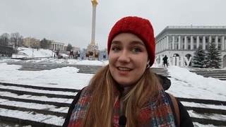В центре Киеве в честь еврейского праздника Ханука установили Менору.