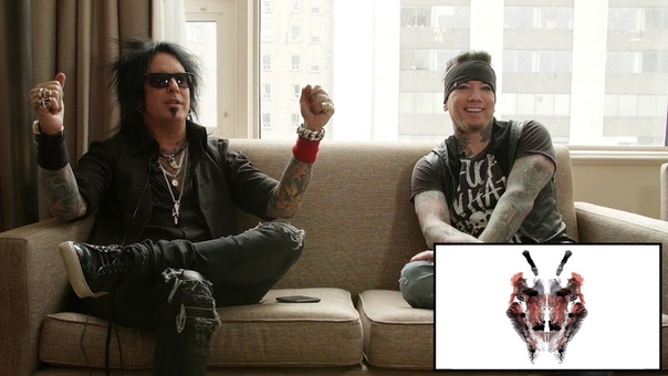 Rockblot, 023: Rorschach Inkblot Test with bassist Nikki Sixx and guitarist DJ