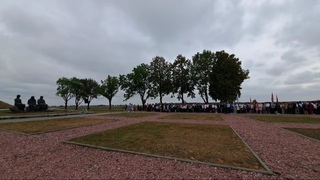 11 сентября 2024 года. Митинг-реквием на месте сожженной деревни Дремлево