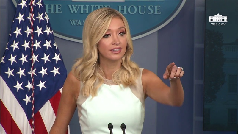 Press Secretary Kayleigh Mc Enany Holds a