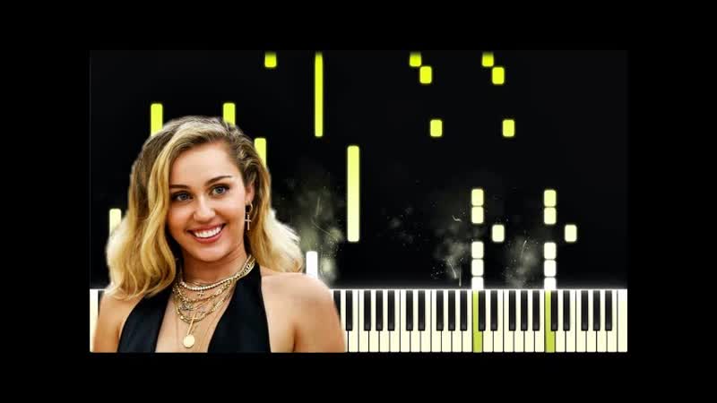 Miley Cyrus Slide Away, Piano Cover,