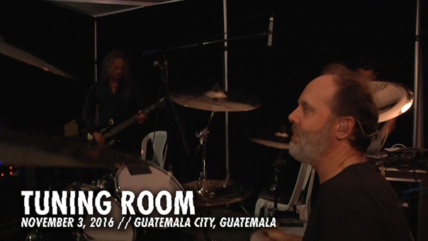 Metallica: Tuning Room ( Met On Tour Guatemala City, Guatemala
