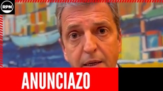Sergio Massa acaba de hacer un anunciazo en las redes sociales