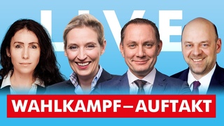 LIVE | Wahlkampf-Auftakt - Wir bringen Hessen wieder auf Kurs! | Mit ALICE WEIDEL, TINO CHRUPALLA